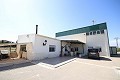 Detached Villa with industrial unit near Monovar and Pinoso in Alicante Property