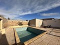 Village House with a swimming pool between Monovar and Pinoso in Alicante Property