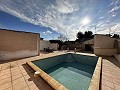 Village House with a swimming pool between Monovar and Pinoso in Alicante Property