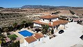 Detached villa in Pinoso with a guest annex and pool in Alicante Property