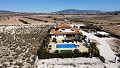 Detached villa in Pinoso with a guest annex and pool in Alicante Property