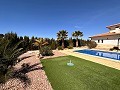 Detached villa in Pinoso with a guest annex and pool in Alicante Property