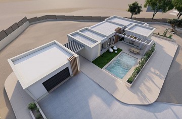 Mooi modern huisproject met 3 slaapkamers en zwembad in Fortuna