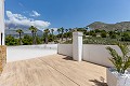 Finestrat moderne villa met uitzicht op zee en de bergen in Alicante Property