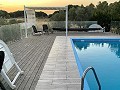 3 Bed 2 bath villa in Sax with pool and views in Alicante Property