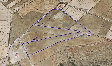 Grand terrain constructible à Cañada del Trigo pour 5 maisons